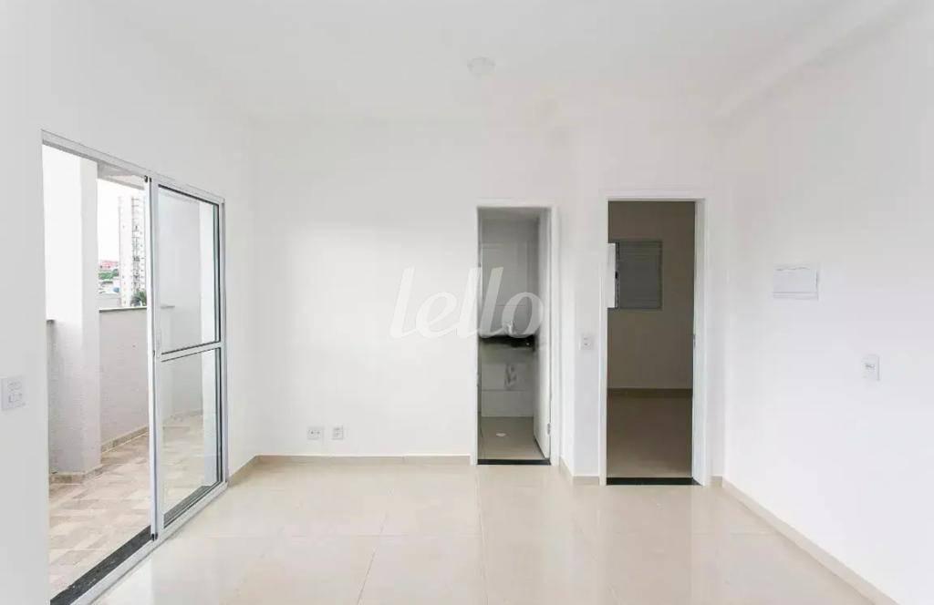 SALA de Apartamento à venda, Padrão com 37 m², 1 quarto e em Chácara Califórnia - São Paulo