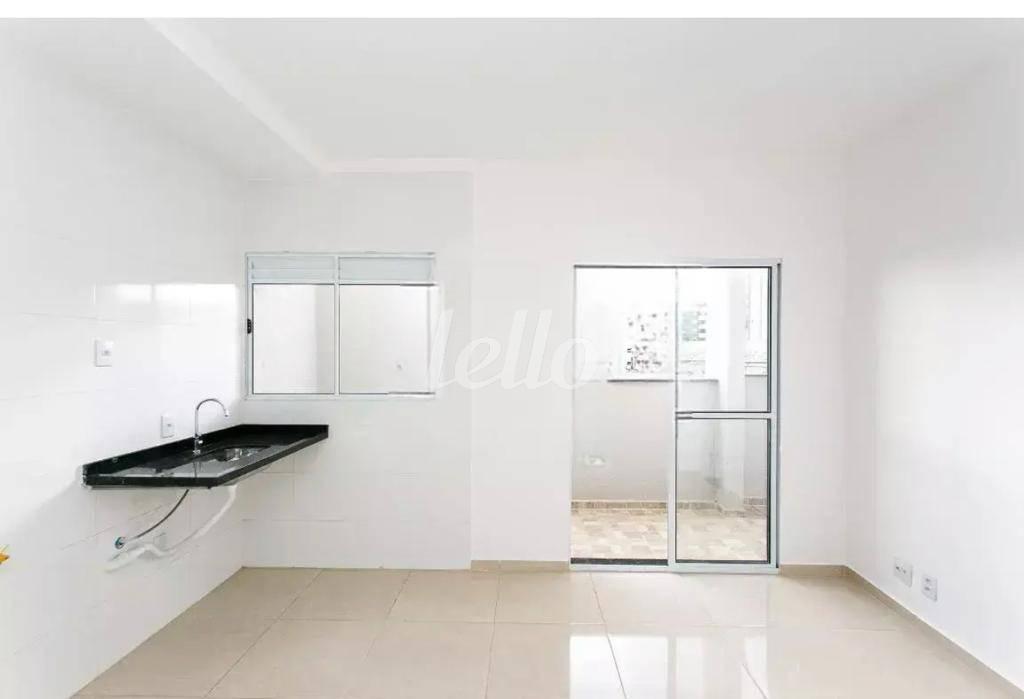 COZINHA de Apartamento à venda, Padrão com 37 m², 1 quarto e em Chácara Califórnia - São Paulo