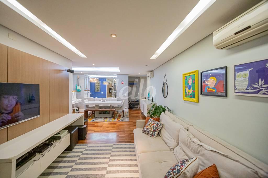 SALA de Apartamento para alugar, Padrão com 130 m², 3 quartos e 2 vagas em Itaim Bibi - São Paulo