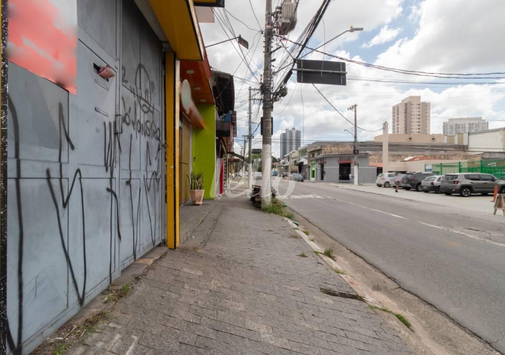 FACHADA de Loja para alugar, Padrão com 110 m², e 3 vagas em Vila Esperança - São Paulo