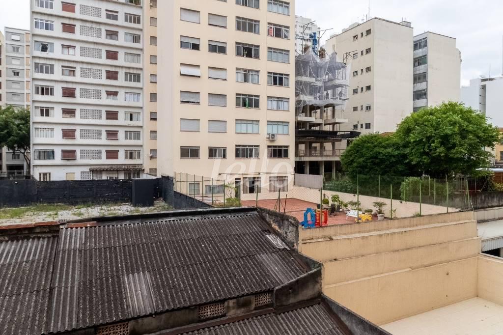 VISTA de Apartamento para alugar, Padrão com 96 m², 2 quartos e em Santa Cecília - São Paulo
