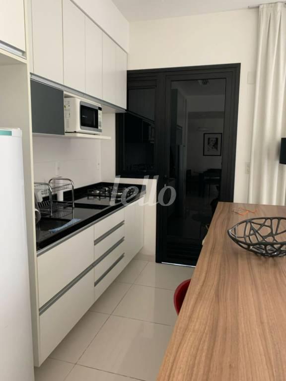 COZINHA de Apartamento para alugar, Padrão com 66 m², 1 quarto e 1 vaga em Vila Olímpia - São Paulo