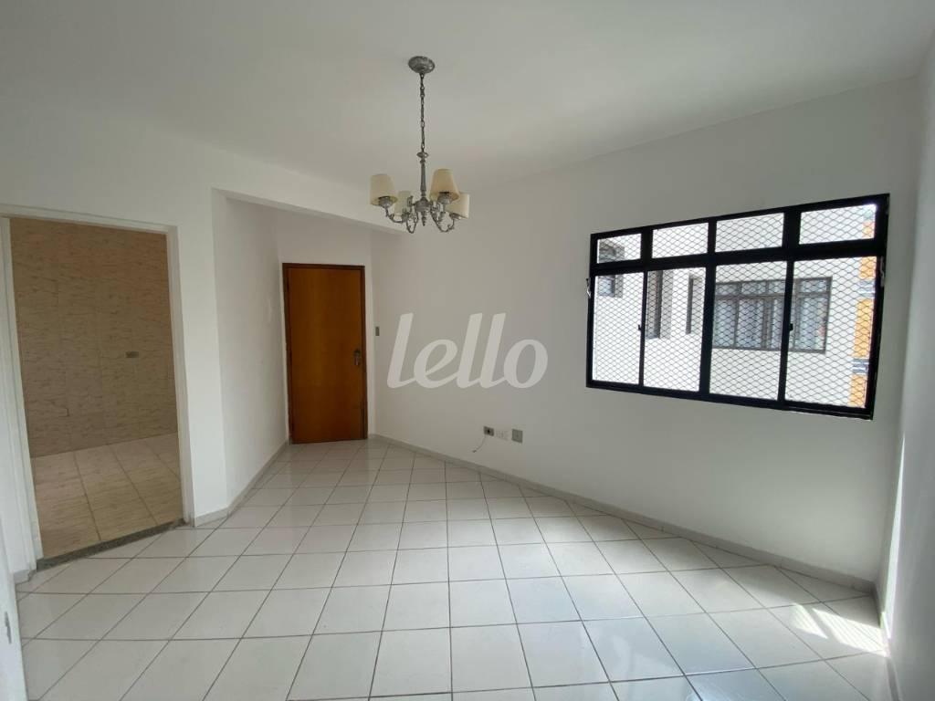 SALA de Apartamento para alugar, Padrão com 60 m², 1 quarto e 1 vaga em Santo Antônio - São Caetano do Sul