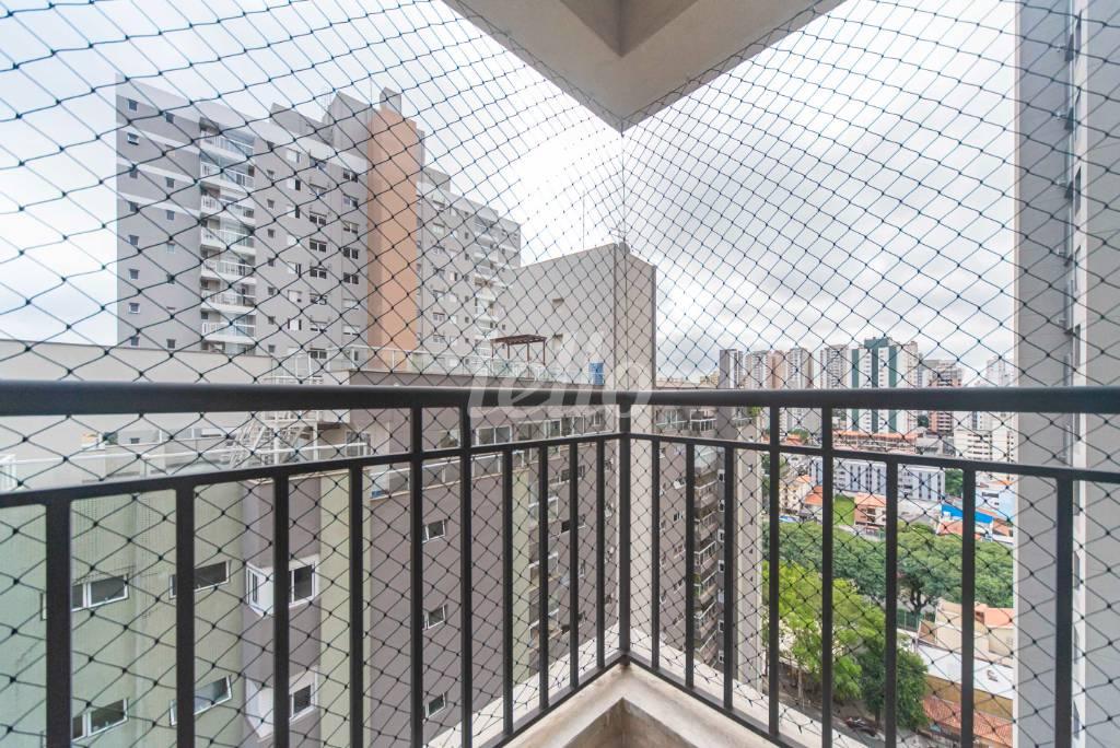 VARANDA DO QUARTO 1 de Apartamento à venda, Padrão com 65 m², 2 quartos e 2 vagas em Jardim - Santo André