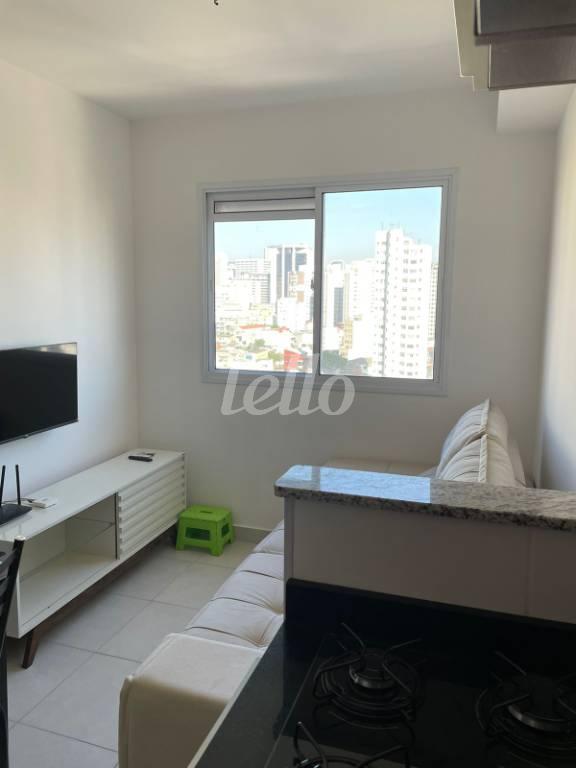 SALA de Apartamento à venda, Padrão com 27 m², 1 quarto e em Cambuci - São Paulo