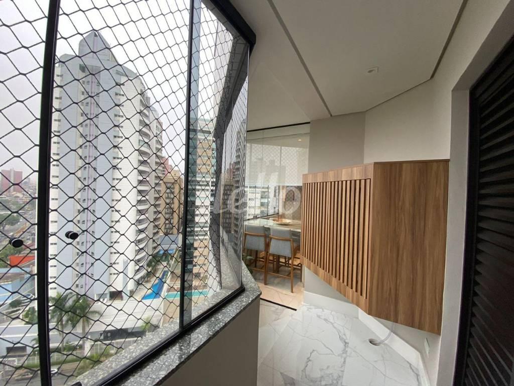 VARANDA de Apartamento à venda, Padrão com 155 m², 3 quartos e 3 vagas em Centro - São Bernardo do Campo