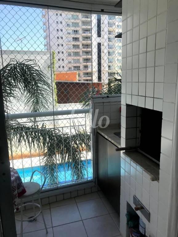 VARANDA GOURMET de Apartamento à venda, Padrão com 100 m², 2 quartos e 2 vagas em Campestre - Santo André