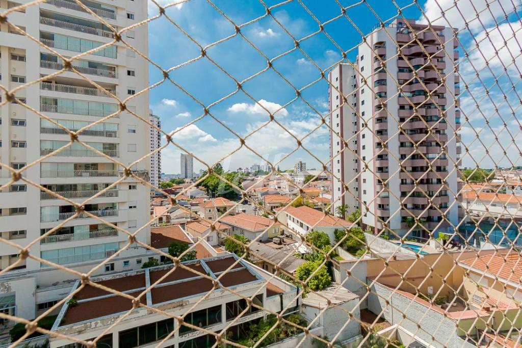 VISTA de Apartamento à venda, Padrão com 112 m², 2 quartos e 3 vagas em Vila Regente Feijó - São Paulo