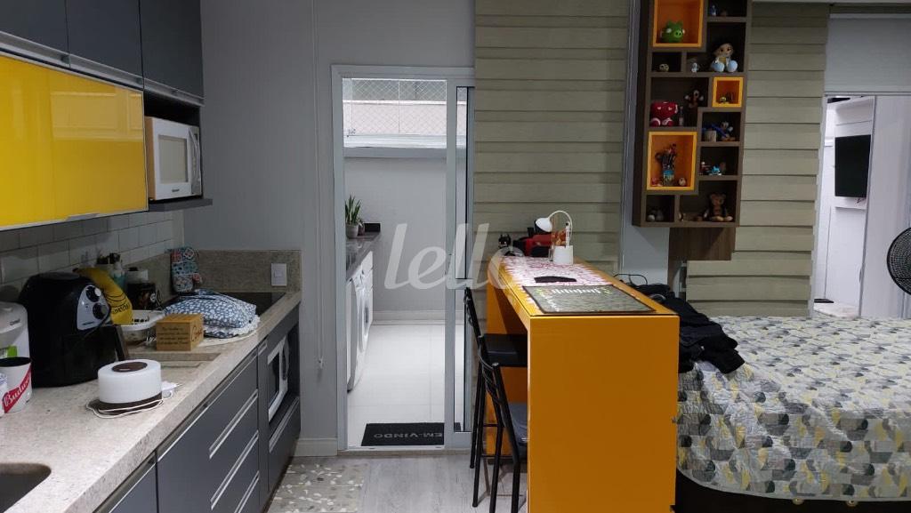 COZINHA de Apartamento à venda, Padrão com 40 m², 1 quarto e 1 vaga em Ipiranga - São Paulo