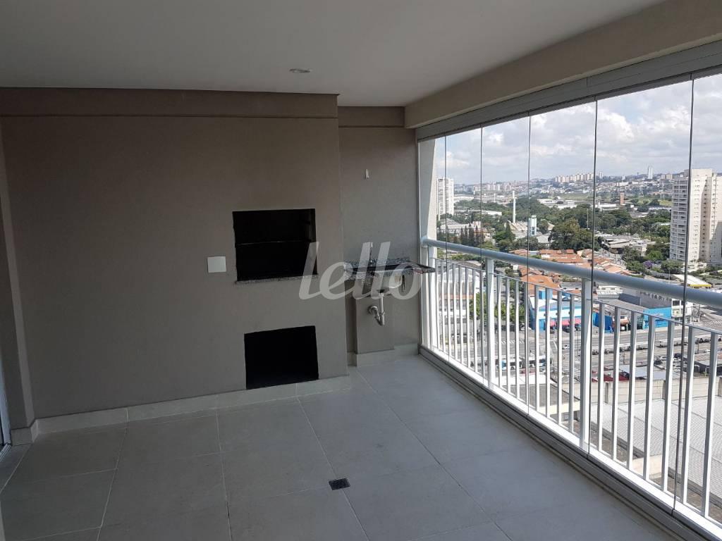 VARANDA GOURMET de Apartamento à venda, Padrão com 65 m², 2 quartos e 1 vaga em Santo Amaro - São Paulo