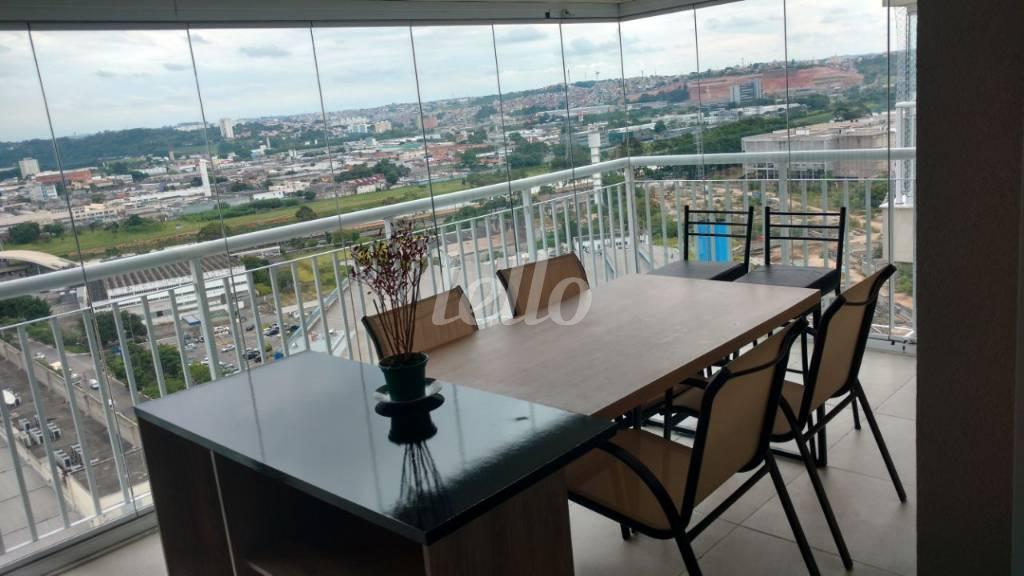 VARANDA GOURMET de Apartamento à venda, Padrão com 65 m², 2 quartos e 1 vaga em Santo Amaro - São Paulo
