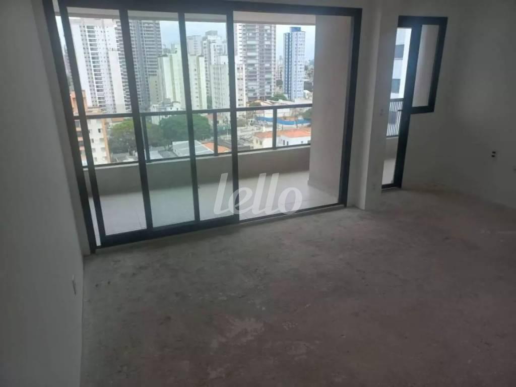 LIVING de Apartamento à venda, Padrão com 53 m², 2 quartos e 1 vaga em Ipiranga - São Paulo