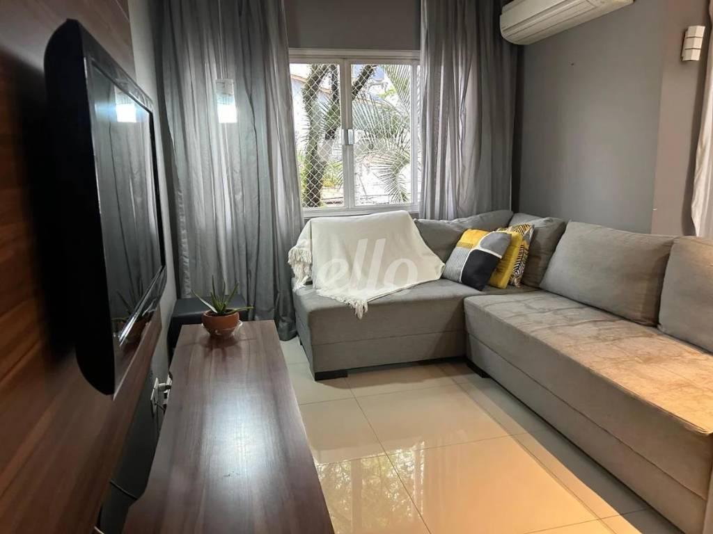 LIVING de Apartamento à venda, Padrão com 89 m², 3 quartos e 1 vaga em Vila da Saúde - São Paulo
