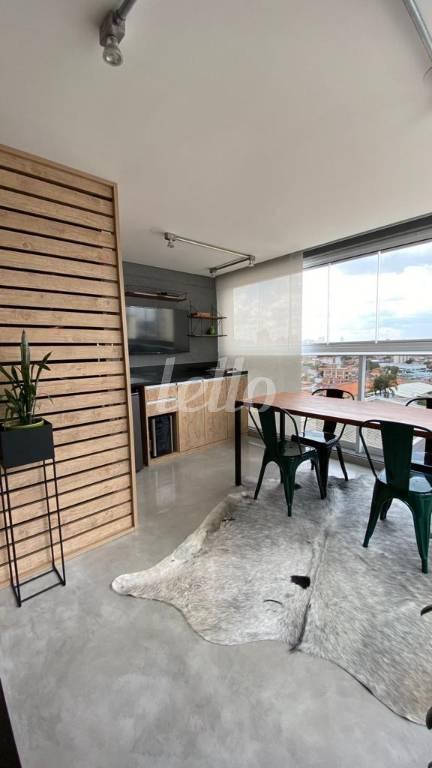VARANDA GOUMET de Apartamento à venda, Padrão com 61 m², 2 quartos e 2 vagas em Vila Monte Alegre - São Paulo