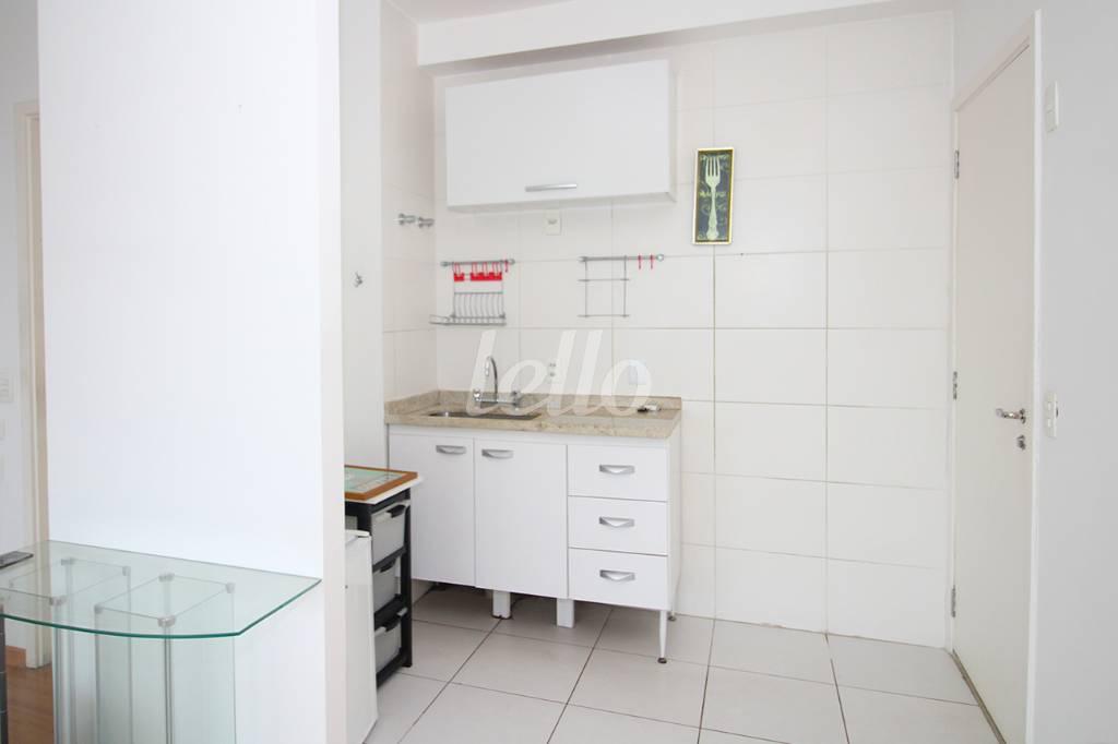 COZINHA de Apartamento para alugar, Padrão com 45 m², e 1 vaga em Vila Dom Pedro I - São Paulo