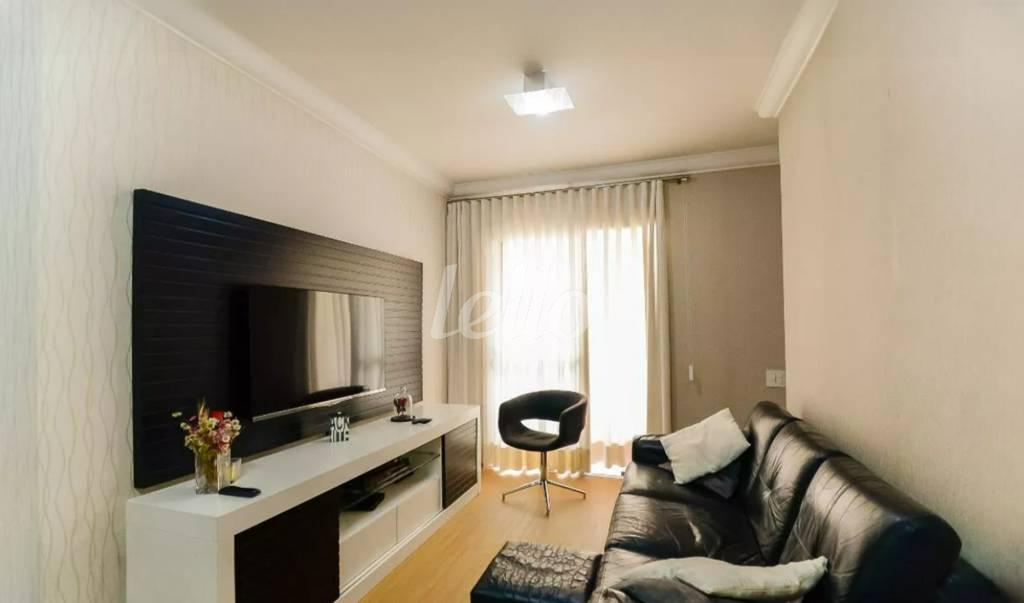 SALA de Apartamento à venda, Padrão com 60 m², 2 quartos e 1 vaga em Tatuapé - São Paulo