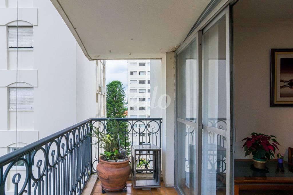 SACADA de Apartamento à venda, Padrão com 135 m², 3 quartos e 1 vaga em Indianópolis - São Paulo