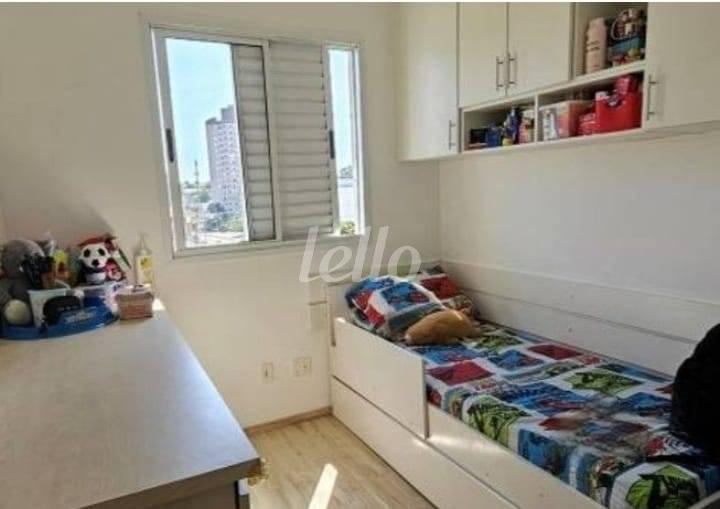 PRIMEIRO DORMITÓRIO de Apartamento à venda, Padrão com 50 m², 2 quartos e 1 vaga em Parque Erasmo Assunção - Santo André