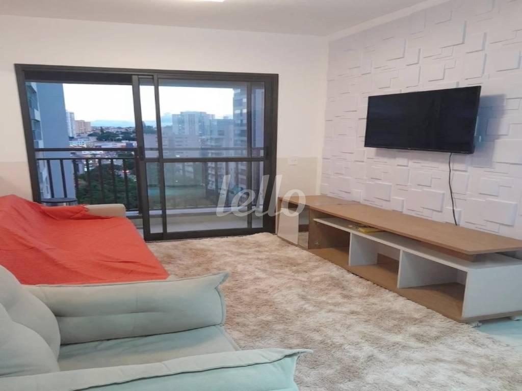 LIVING de Apartamento à venda, Padrão com 29 m², 1 quarto e em Vila Santa Catarina - São Paulo