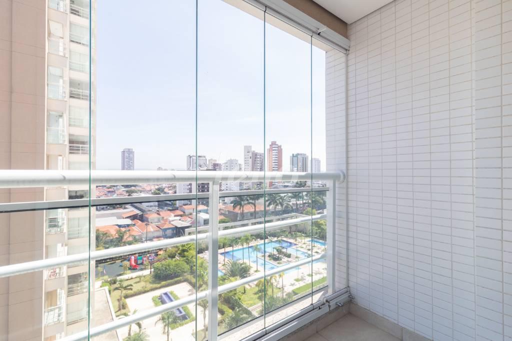 SACADA DA SUÍTE 1 de Apartamento à venda, Padrão com 224 m², 4 quartos e 4 vagas em Vila Gomes Cardim - São Paulo