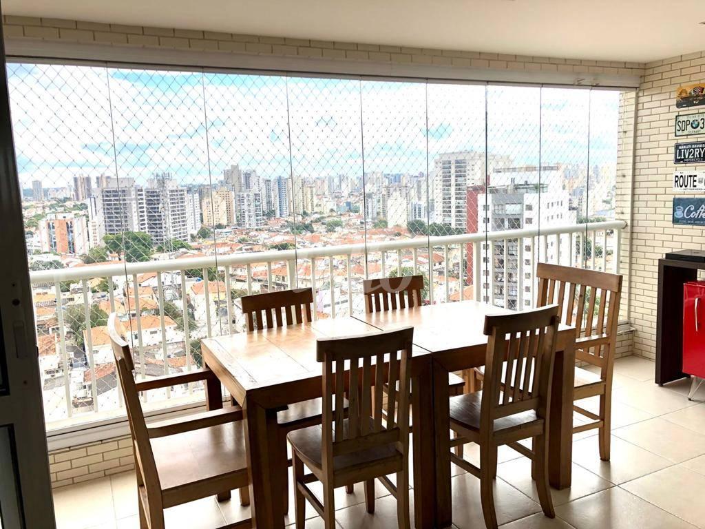 SALA JANTAR de Apartamento à venda, Padrão com 111 m², 3 quartos e 2 vagas em Vila Gumercindo - São Paulo