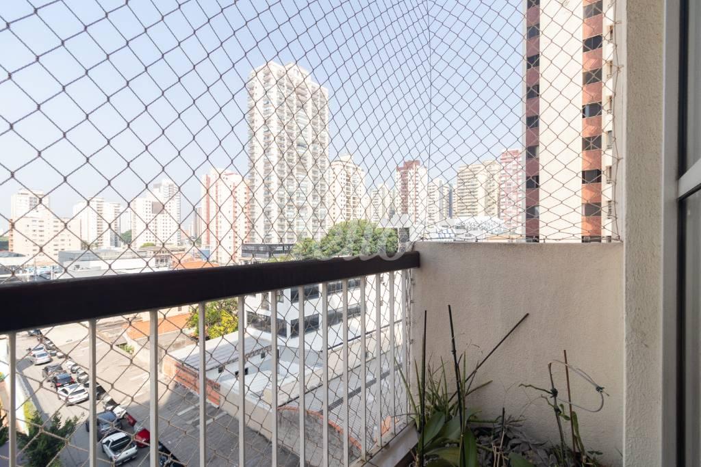 VARANDA de Apartamento à venda, Padrão com 78 m², 3 quartos e 1 vaga em Vila Gomes Cardim - São Paulo
