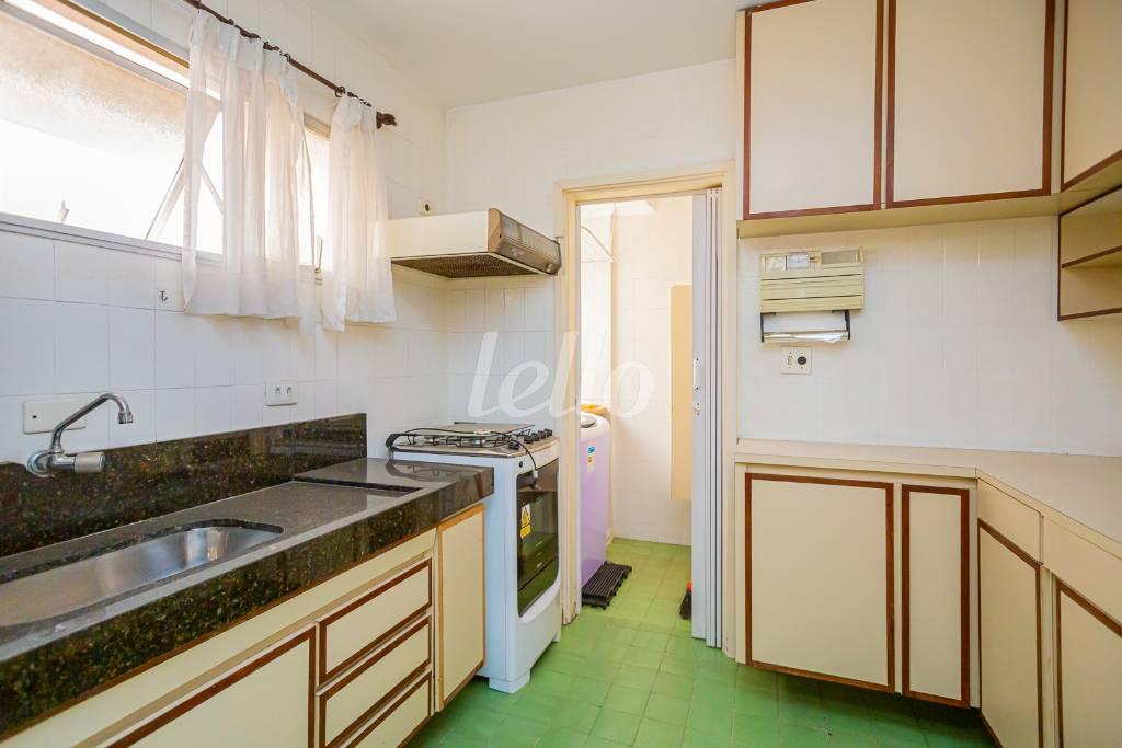 COZINHA de Apartamento para alugar, Padrão com 70 m², 1 quarto e 1 vaga em Vila Buarque - São Paulo
