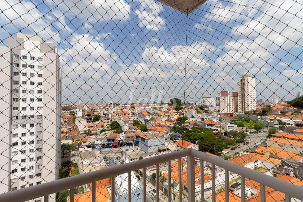 SACADA de Apartamento à venda, Padrão com 47 m², 2 quartos e 1 vaga em Parque Vitória - São Paulo