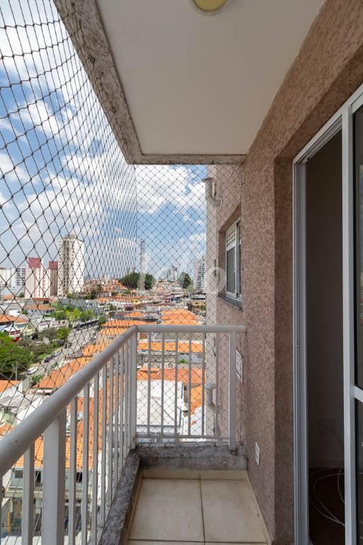 SACADA de Apartamento à venda, Padrão com 47 m², 2 quartos e 1 vaga em Parque Vitória - São Paulo