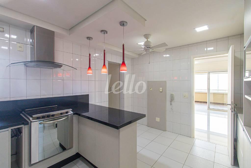 COZINHA de Apartamento para alugar, Padrão com 147 m², 3 quartos e 2 vagas em Vila Gertrudes - São Paulo