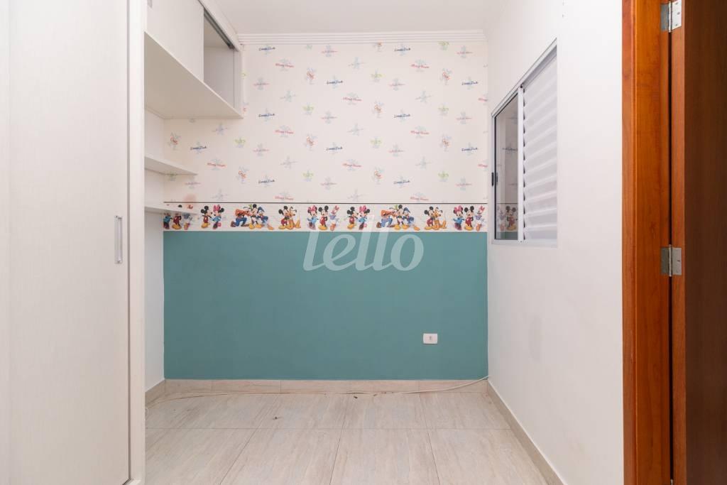 SUÍTE 1 de Casa à venda, sobrado com 73 m², 2 quartos e 1 vaga em Chácara Califórnia - São Paulo