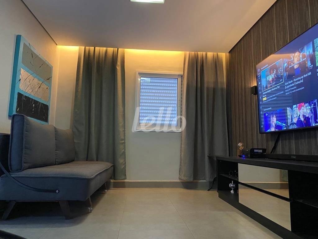 SALA TV de Apartamento à venda, Padrão com 72 m², 1 quarto e 1 vaga em Vila Mariana - São Paulo