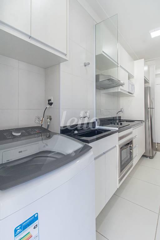 AREA DE SERVIÇO de Apartamento para alugar, Padrão com 60 m², 1 quarto e 1 vaga em Chácara Santo Antônio - São Paulo