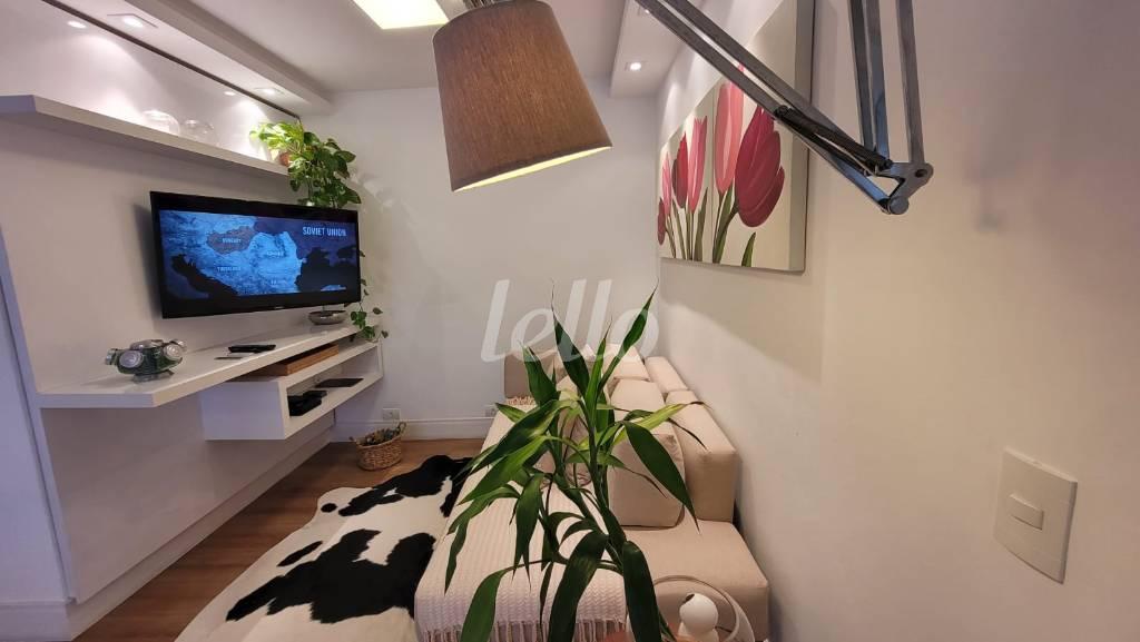 SALA TV de Apartamento à venda, Padrão com 56 m², 2 quartos e 1 vaga em Vila Bertioga - São Paulo