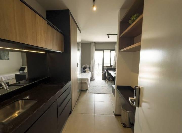 DORMITÓRIO de Apartamento à venda, Studio com 33 m², 1 quarto e em Vila Mariana - São Paulo