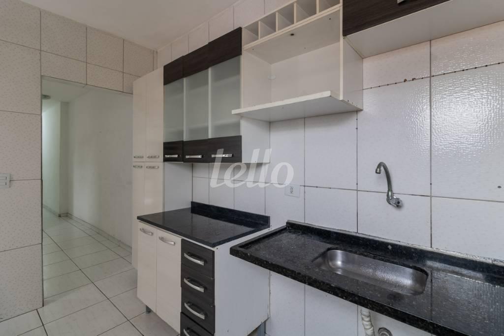 COZINHA de Apartamento para alugar, Padrão com 40 m², 1 quarto e em Mooca - São Paulo