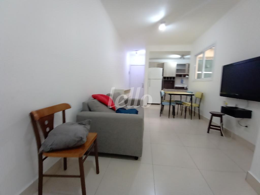 SALA - FOTO 17 de Apartamento à venda, Padrão com 45 m², 2 quartos e 1 vaga em Vila Alpina - Santo André