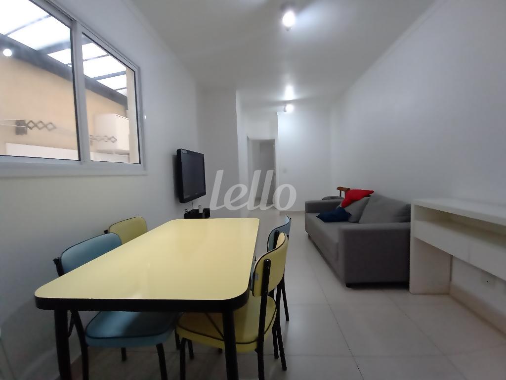 SALA - FOTO 20 de Apartamento à venda, Padrão com 45 m², 2 quartos e 1 vaga em Vila Alpina - Santo André