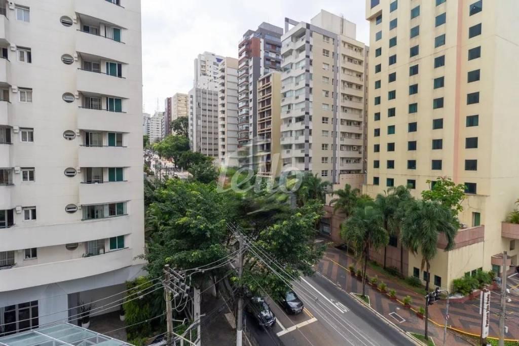 VISTA de Apartamento à venda, Padrão com 47 m², 1 quarto e em Jardim Paulista - São Paulo