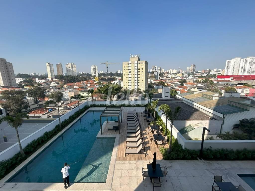 VISTA de Apartamento à venda, Padrão com 108 m², 3 quartos e 2 vagas em Jardim Caravelas - São Paulo