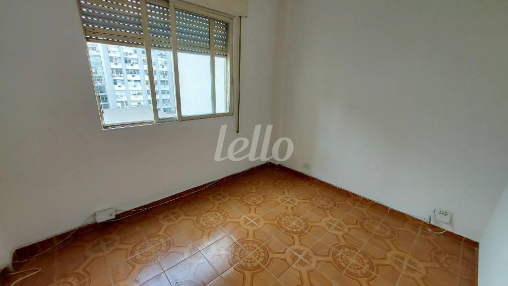 DORMITÓRIO de Apartamento para alugar, Padrão com 45 m², 1 quarto e em Vila Buarque - São Paulo
