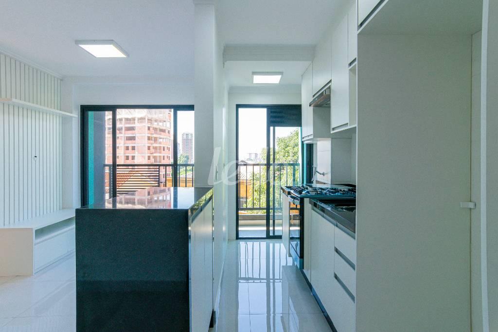 COZINHA de Apartamento para alugar, Padrão com 43 m², 2 quartos e em Jardim São Paulo - São Paulo