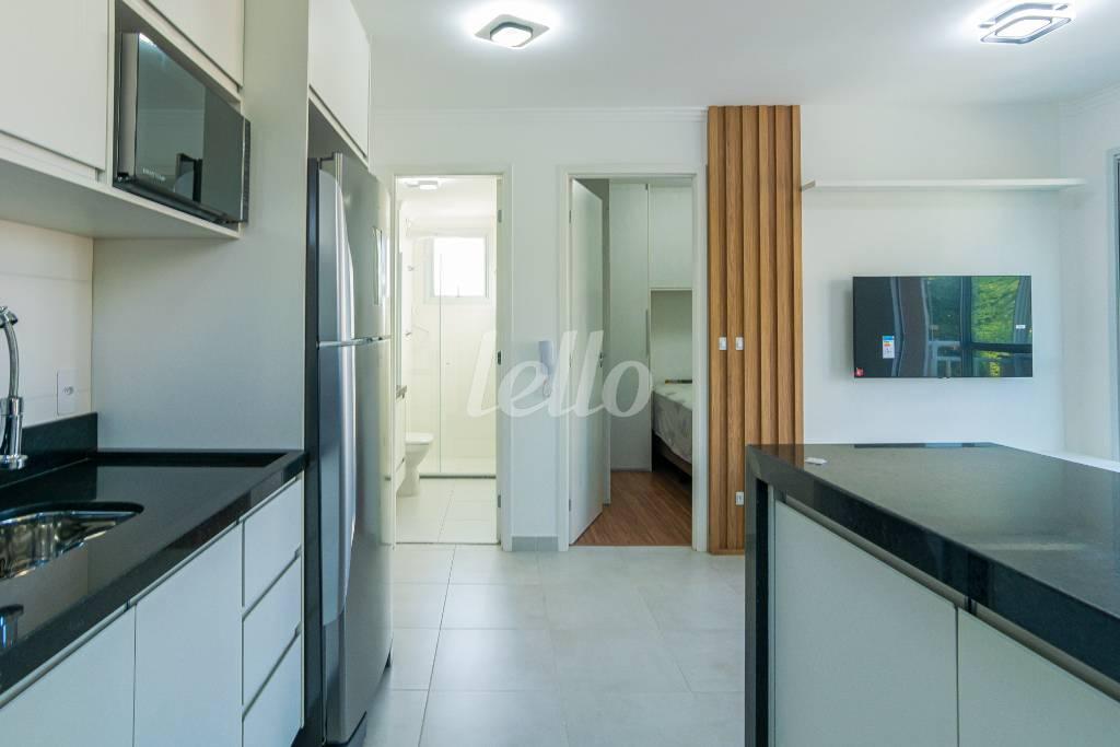 COZINHA de Apartamento para alugar, Padrão com 37 m², 1 quarto e em Tucuruvi - São Paulo