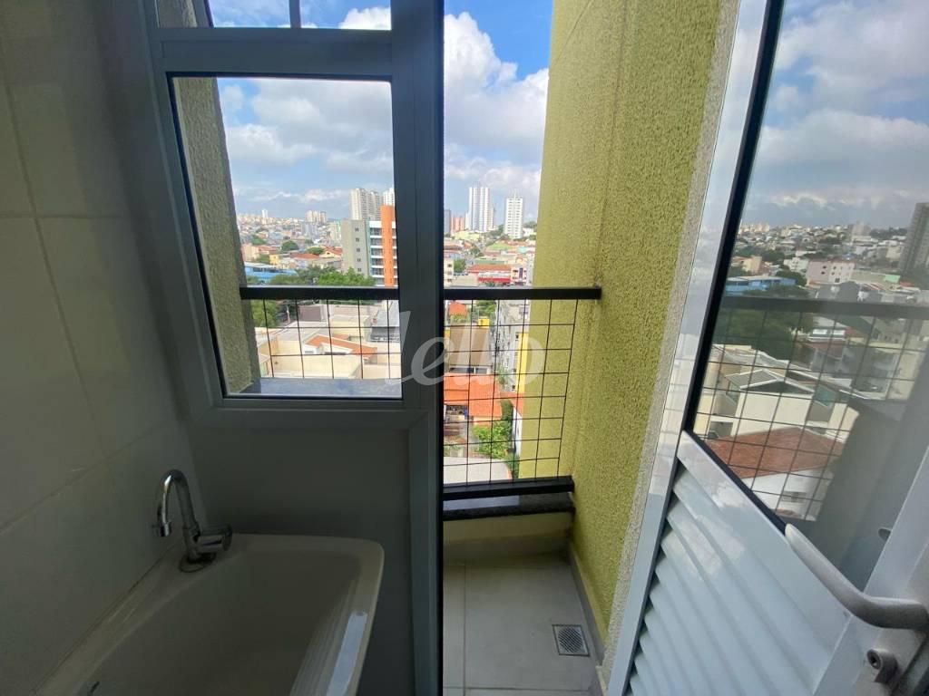 ÁREA DE SERVIÇO de Apartamento para alugar, Padrão com 53 m², 2 quartos e 1 vaga em Vila São Pedro - Santo André
