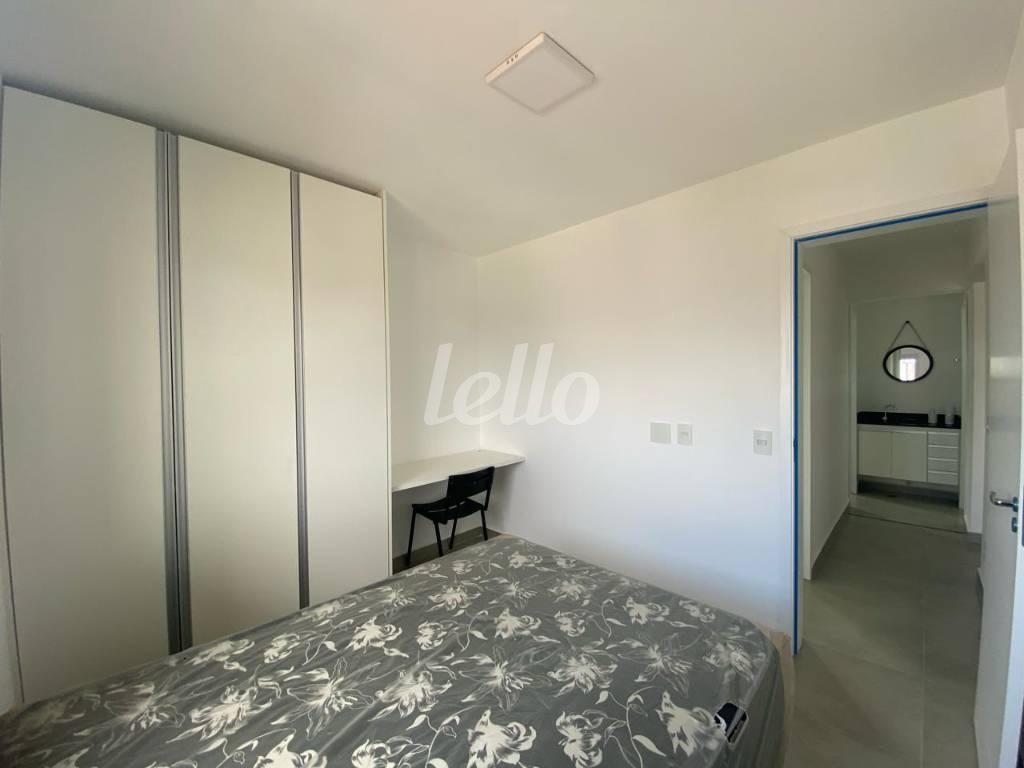 DORMITÓRIO 2 de Apartamento para alugar, Padrão com 53 m², 2 quartos e 1 vaga em Vila São Pedro - Santo André