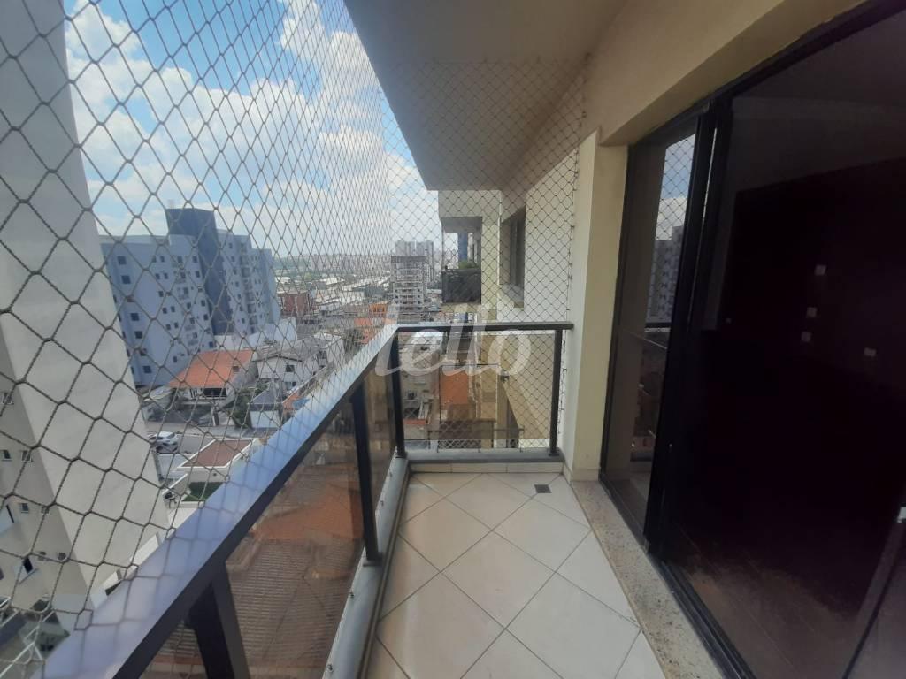 SACADA NA SALA de Apartamento à venda, Padrão com 140 m², 4 quartos e 2 vagas em Campestre - Santo André