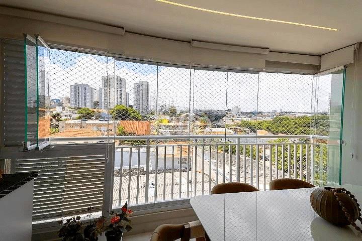 VISTA VARANDA de Apartamento à venda, Padrão com 64 m², 2 quartos e 1 vaga em Vila Prudente - São Paulo