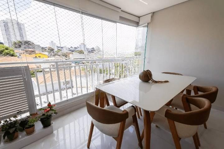 VARANDA de Apartamento à venda, Padrão com 64 m², 2 quartos e 1 vaga em Vila Prudente - São Paulo