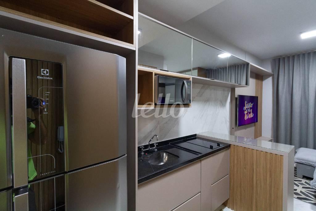 COZINHA de Apartamento para alugar, Padrão com 40 m², e 1 vaga em Vila Mariana - São Paulo