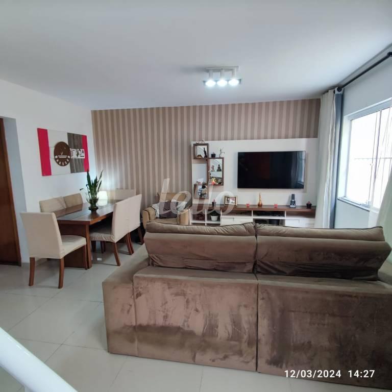 SALA de Casa à venda, sobrado com 71 m², 2 quartos e 1 vaga em Vila Alpina - São Paulo